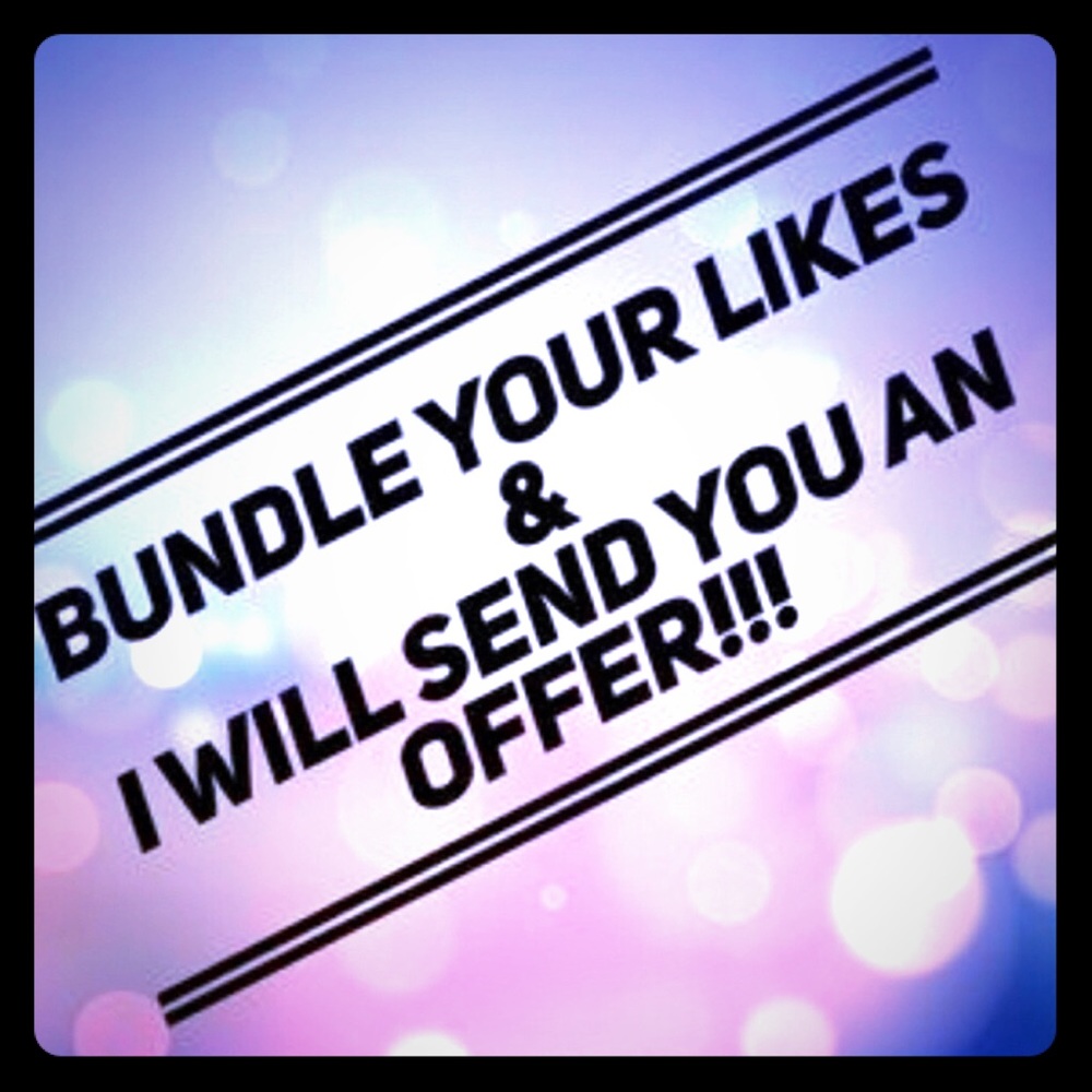 ❤️💜💙 all offers!